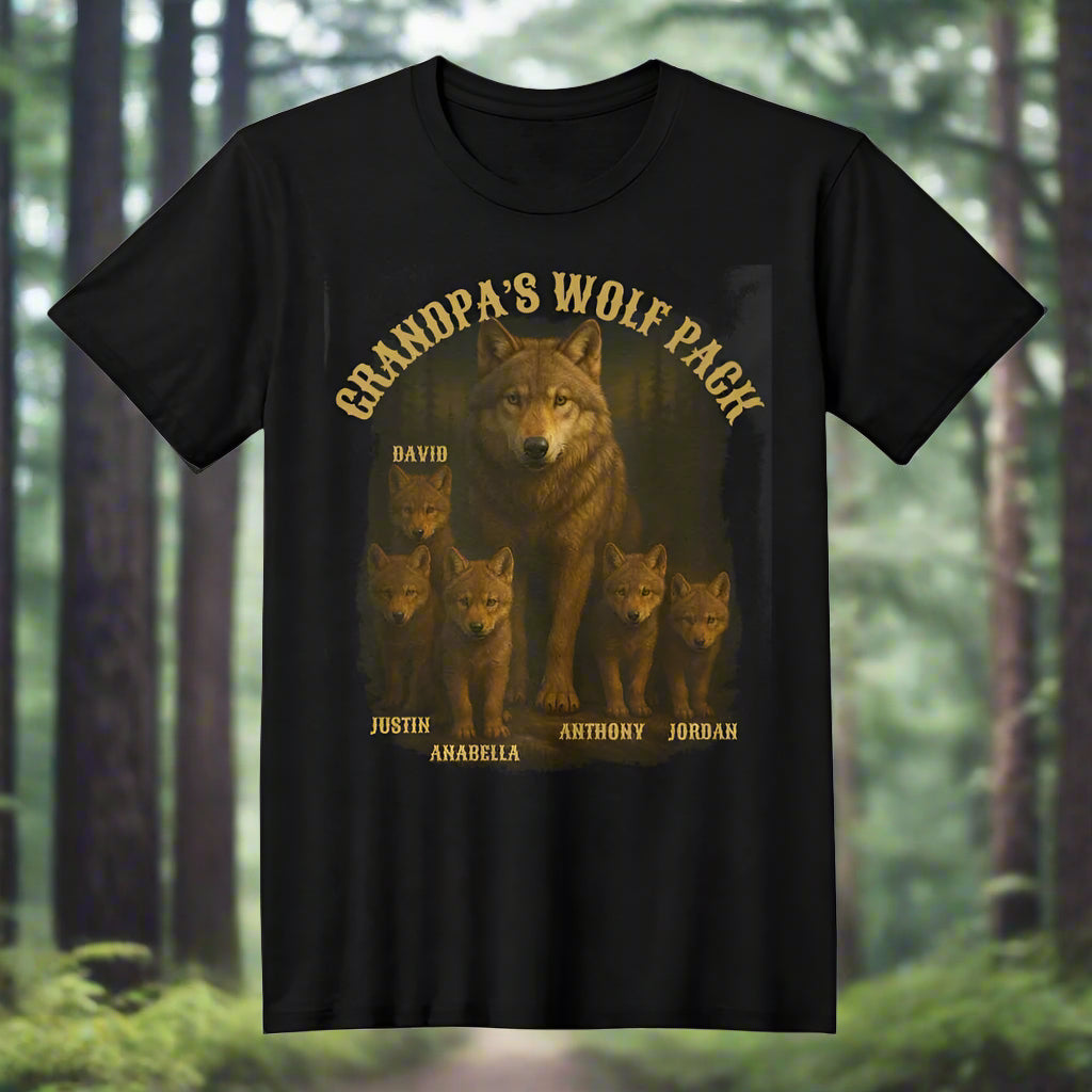 Lead-the-Pack | Personalized Wolf-Pack Tee