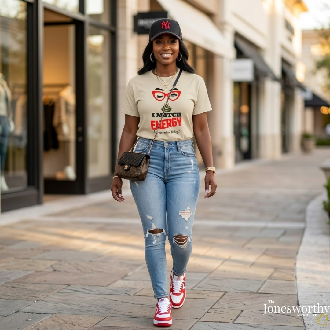 I Match Energy Shirt, Camo Lips Tee, Funny Attitude Shirt, Sassy Graphic Tee, Confident Woman Shirt, Funny Quote Tee, Gift for Her