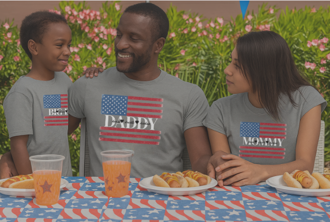 Patriot Family Tee | Personalized Tee (Bundle to save 12%)
