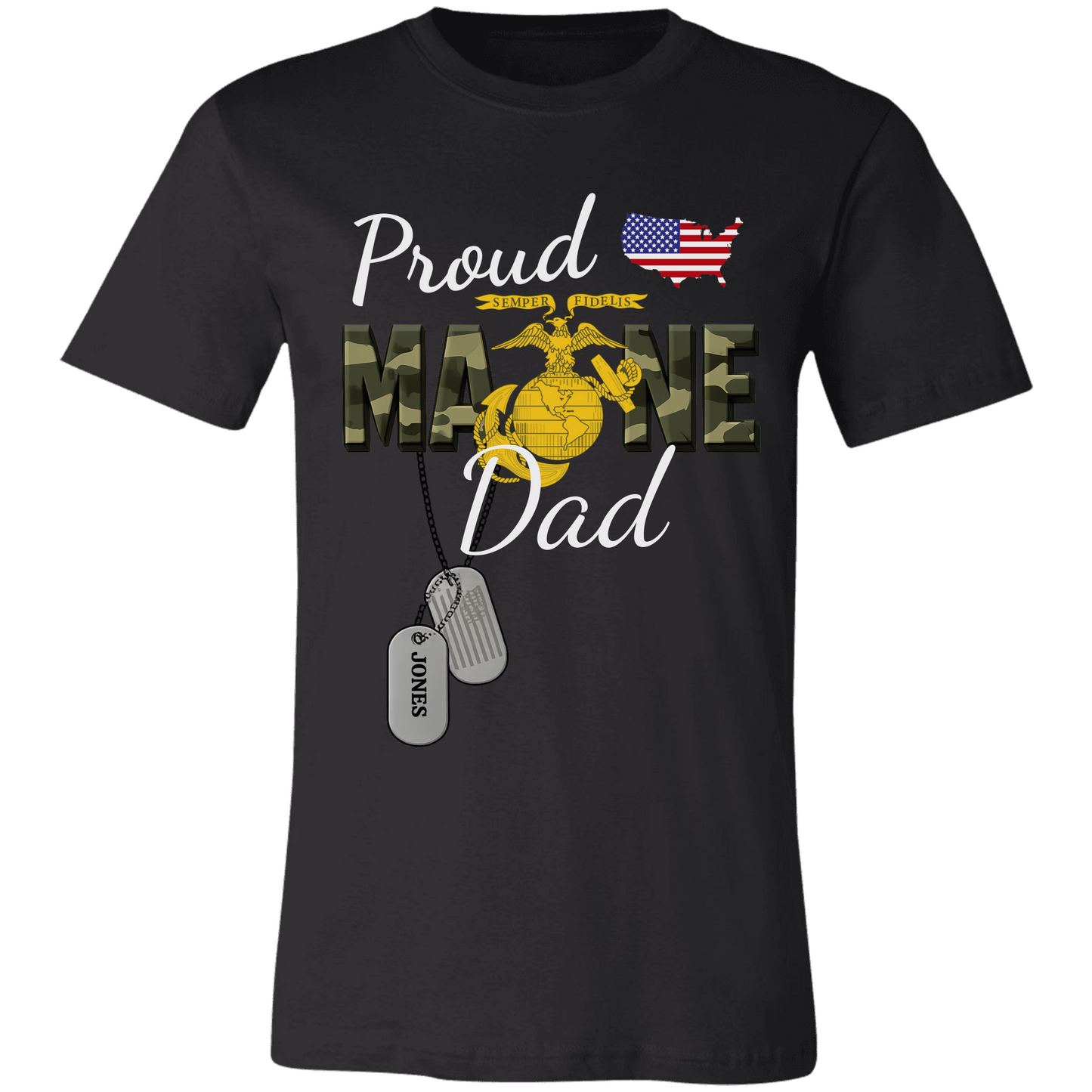 Proud Patriot Tee | Personalized