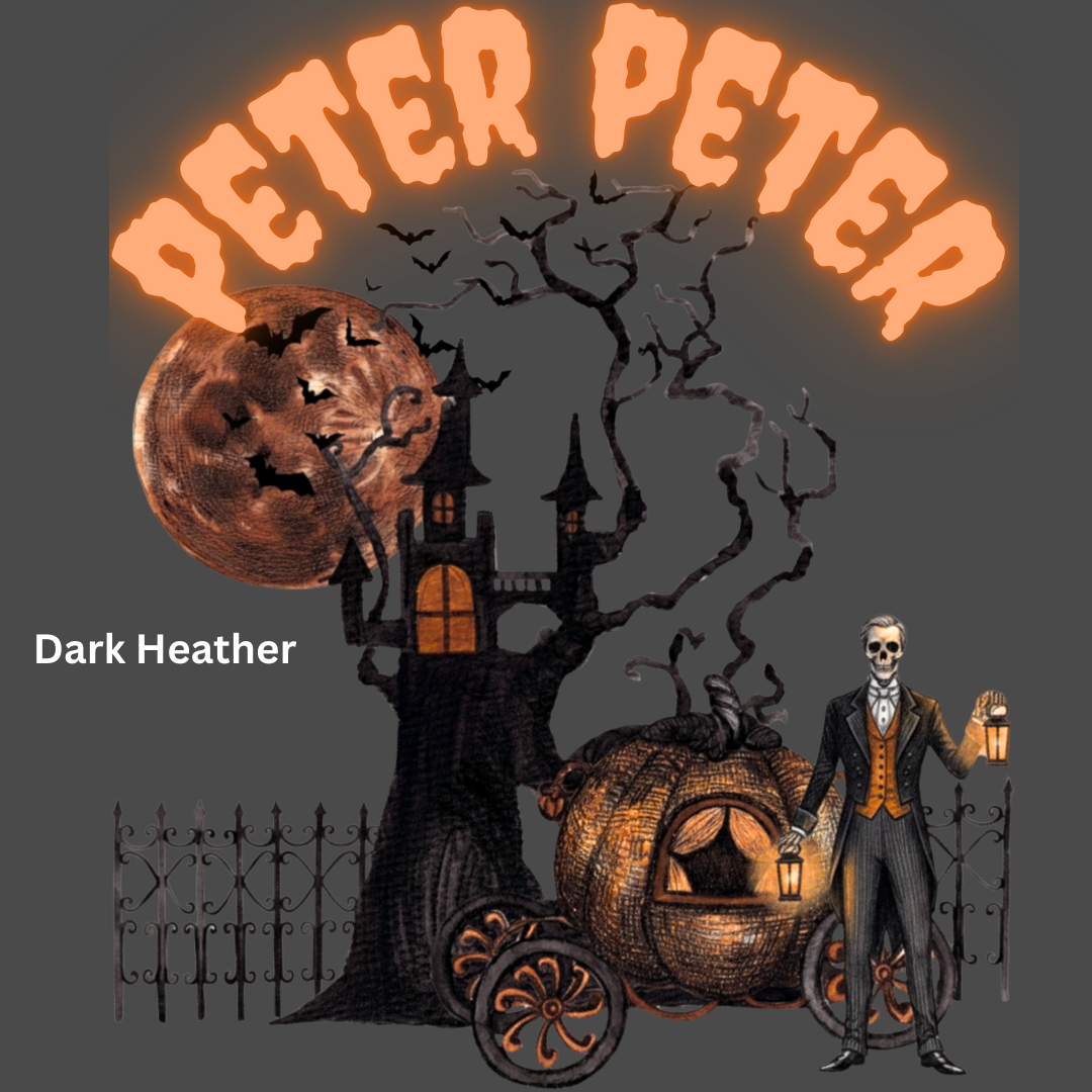 Funny Couples Halloween Shirts | Peter Peter Pumpkin Eater T-Shirts | Vintage Retro Horror Graphic Tees