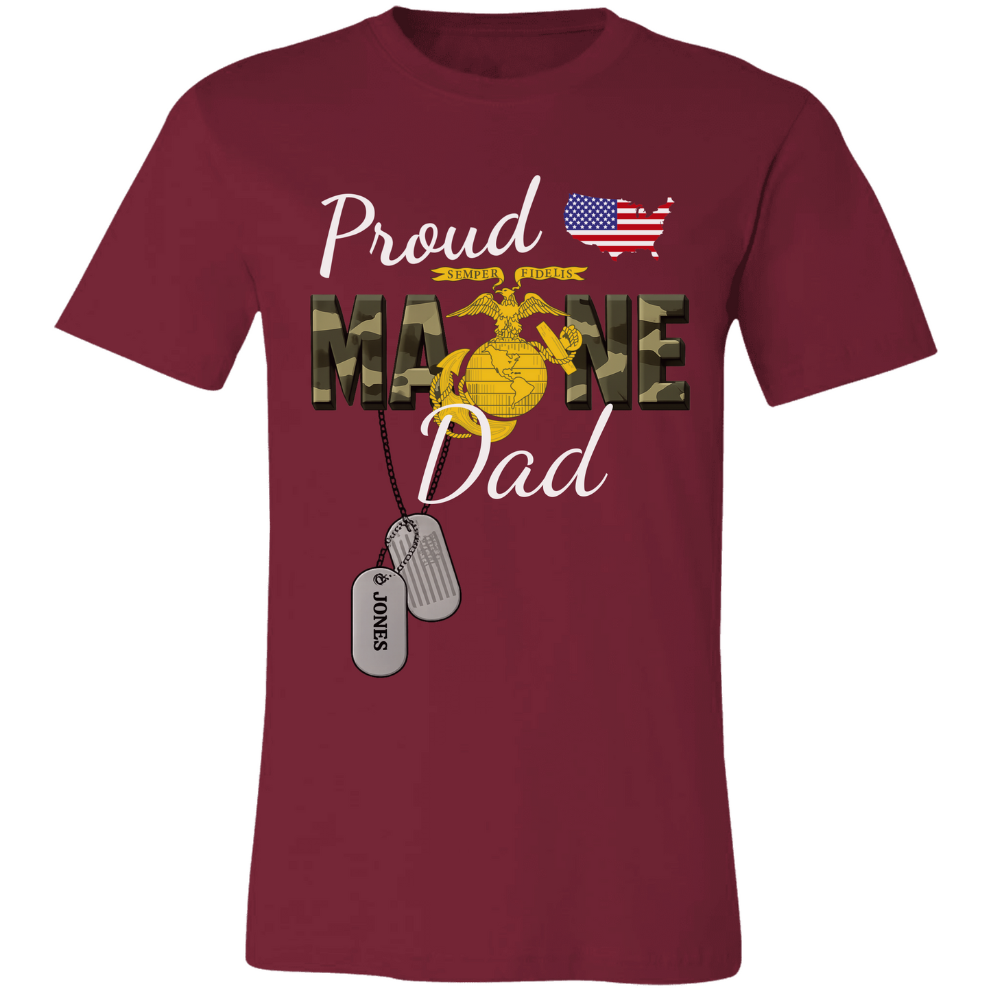 Proud Patriot Tee | Personalized