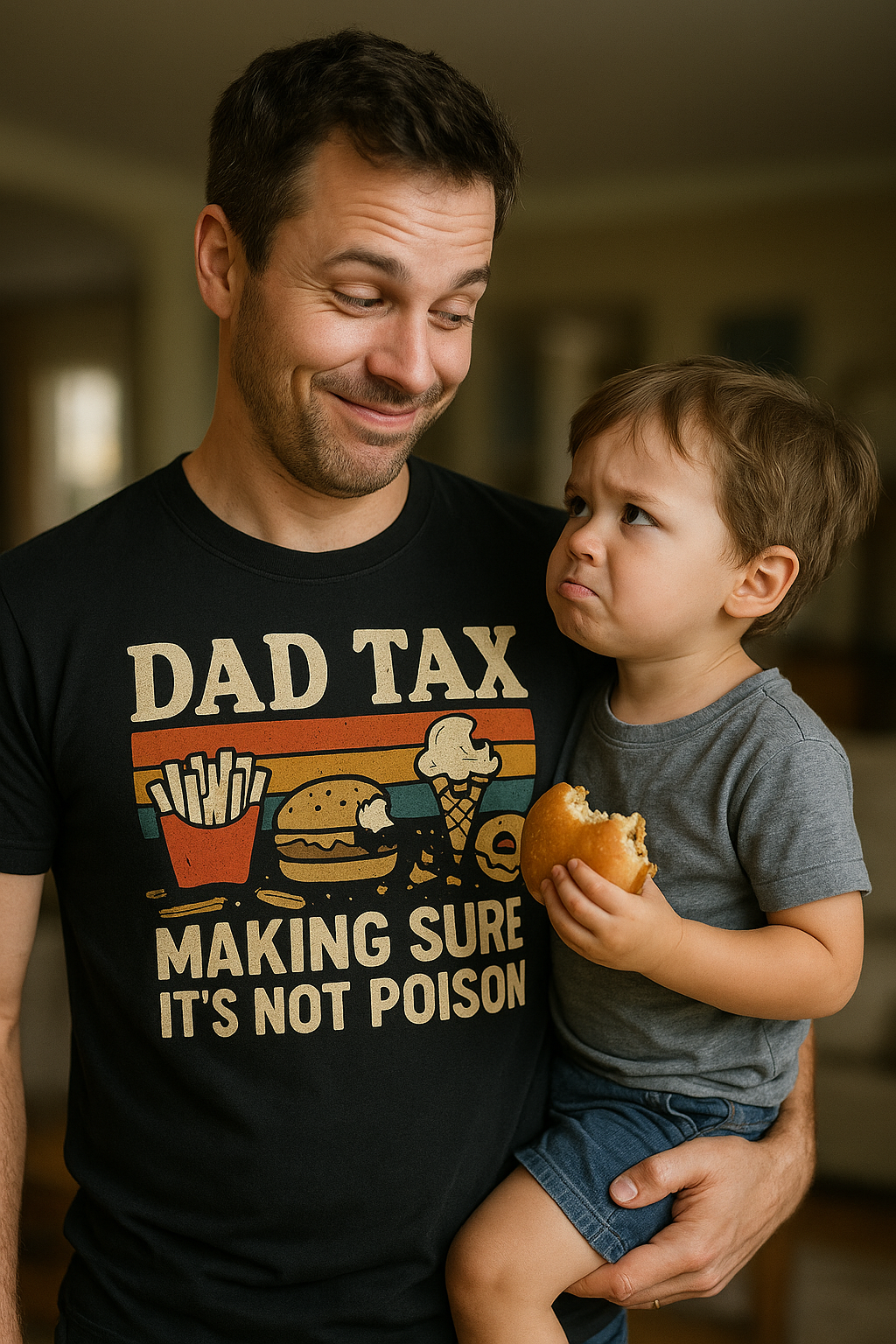 Making Sure It's Not Poison | DAD TAX Tee