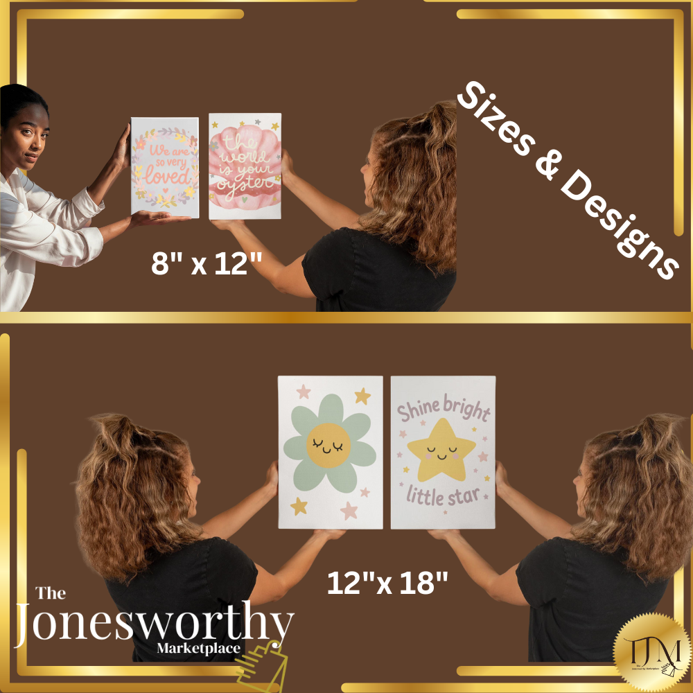Girl Power | Positive Affirmation | Empowerment Wall Prints
