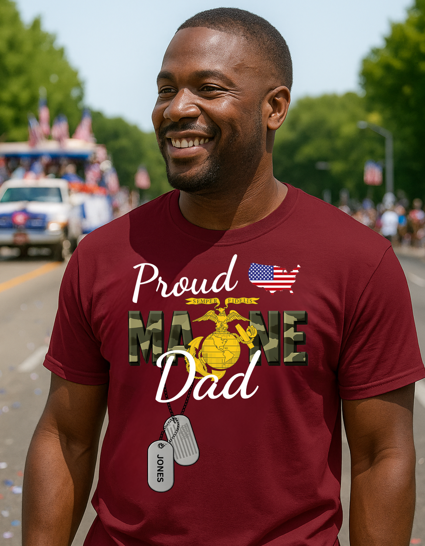 Proud Patriot Tee | Personalized