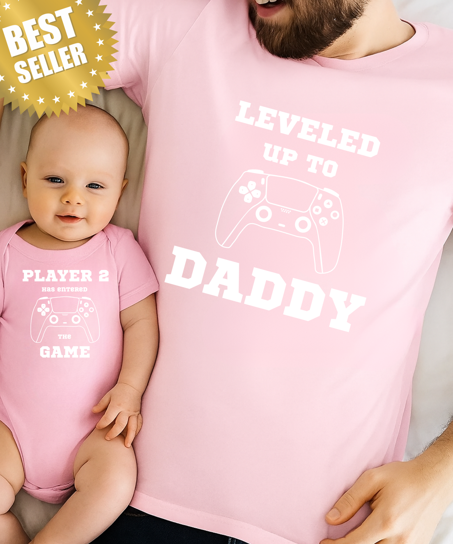 LEVELED - UP GAMER DADDY & ME | DUO SET