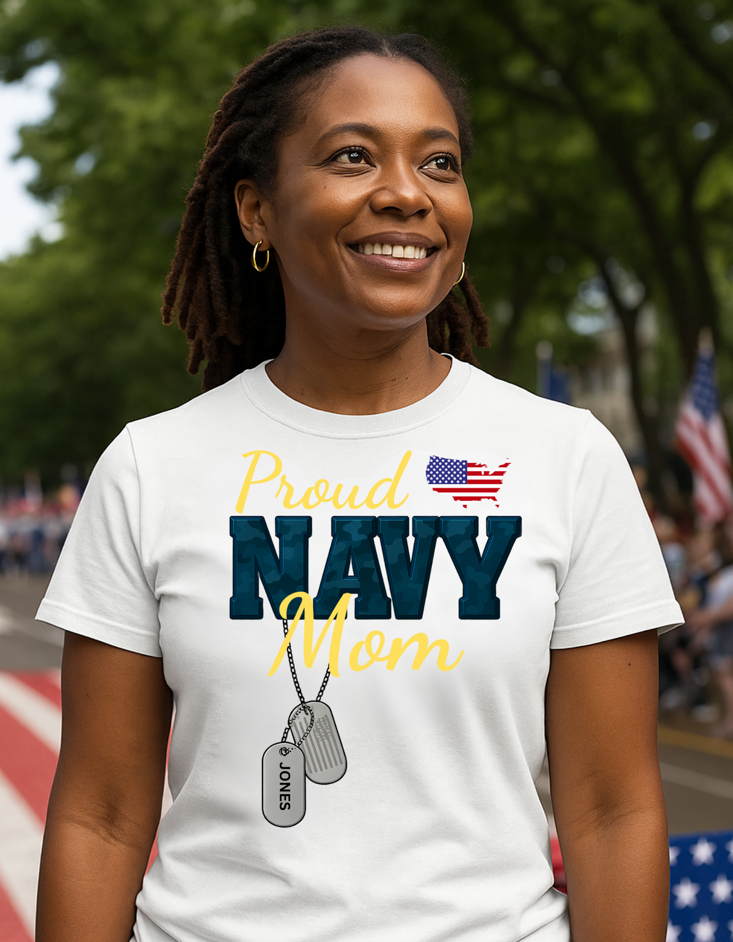 Proud Patriot Tee | Personalized