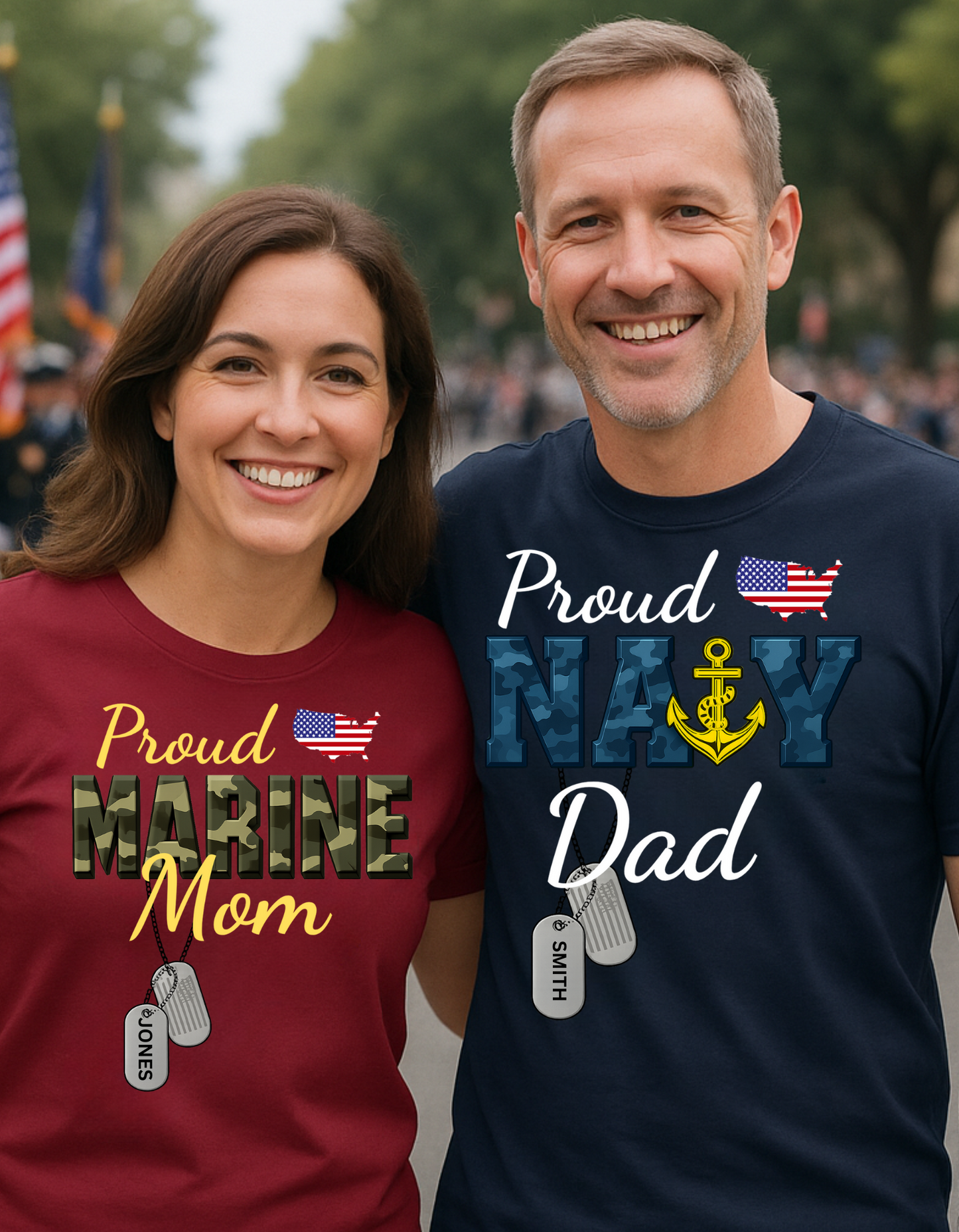 Proud Patriot Tee | Personalized