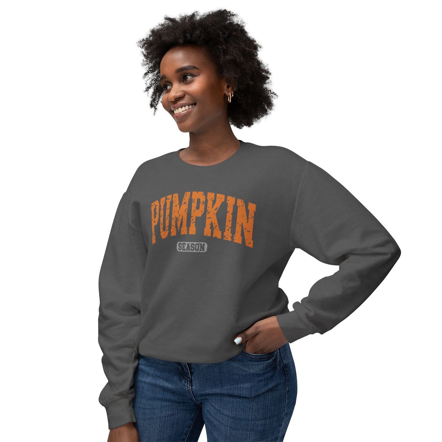 Pumpkin Season Sweatshirt Unisex Comfort Colors Crewneck | Cozy Fall Sweatshirt | Thanksgiving | Halloween | Sweater Weather Gift