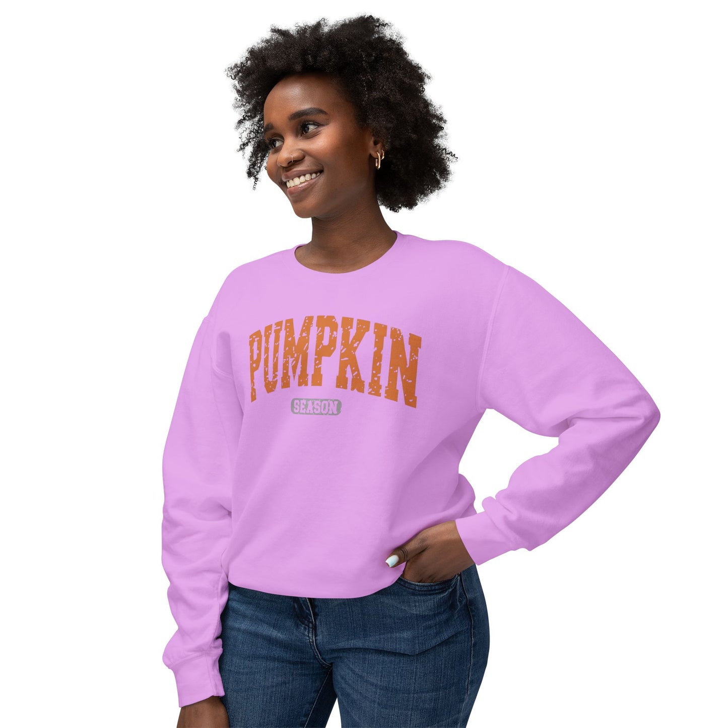 Pumpkin Season Sweatshirt Unisex Comfort Colors Crewneck | Cozy Fall Sweatshirt | Thanksgiving | Halloween | Sweater Weather Gift
