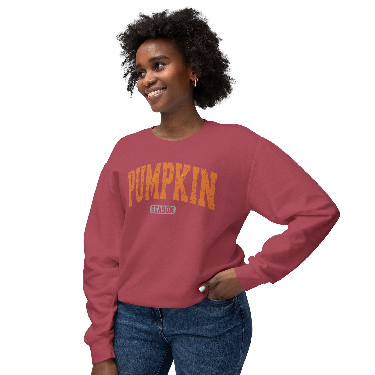 Pumpkin Season Sweatshirt Unisex Comfort Colors Crewneck | Cozy Fall Sweatshirt | Thanksgiving | Halloween | Sweater Weather Gift