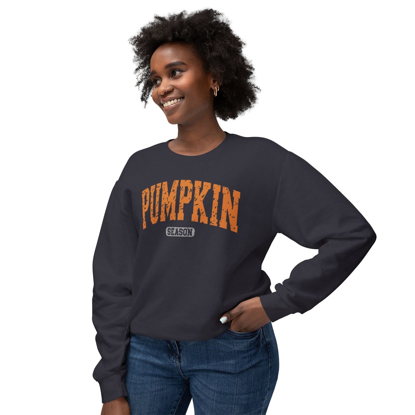 Pumpkin Season Sweatshirt Unisex Comfort Colors Crewneck | Cozy Fall Sweatshirt | Thanksgiving | Halloween | Sweater Weather Gift