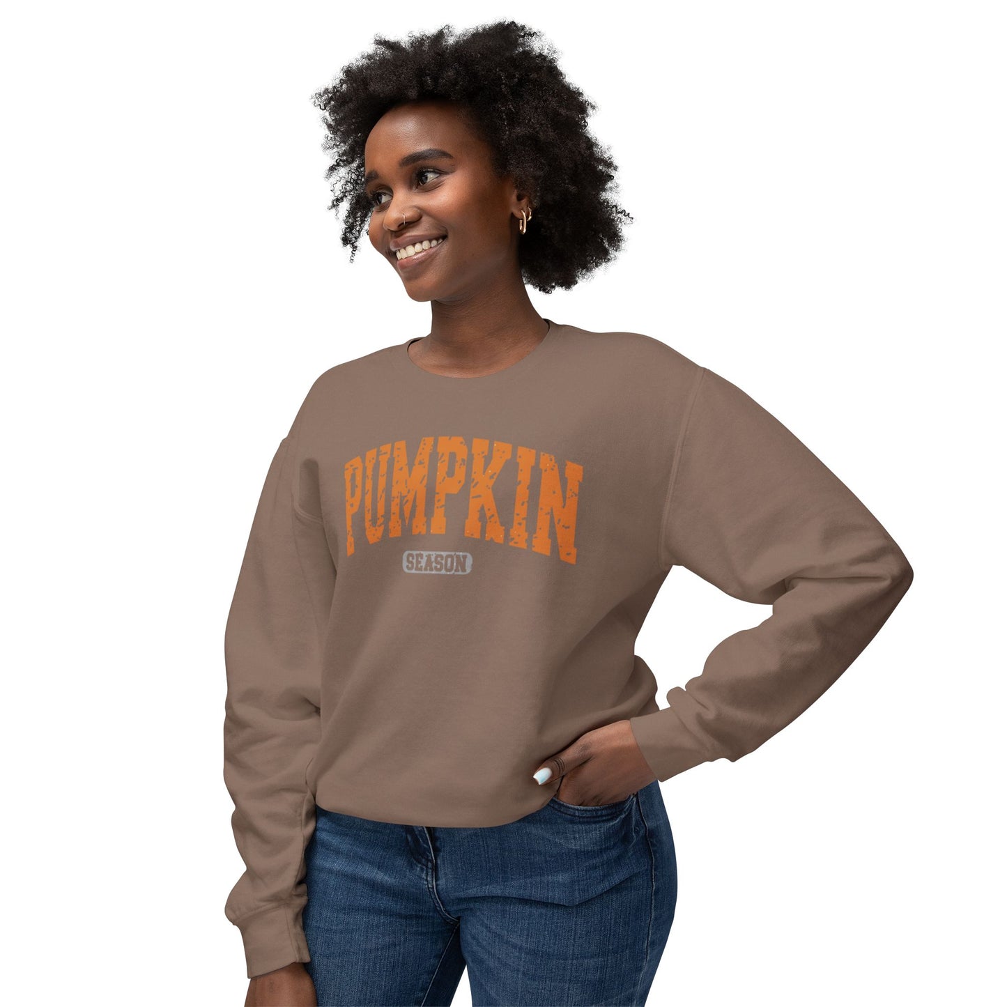 Pumpkin Season Sweatshirt Unisex Comfort Colors Crewneck | Cozy Fall Sweatshirt | Thanksgiving | Halloween | Sweater Weather Gift