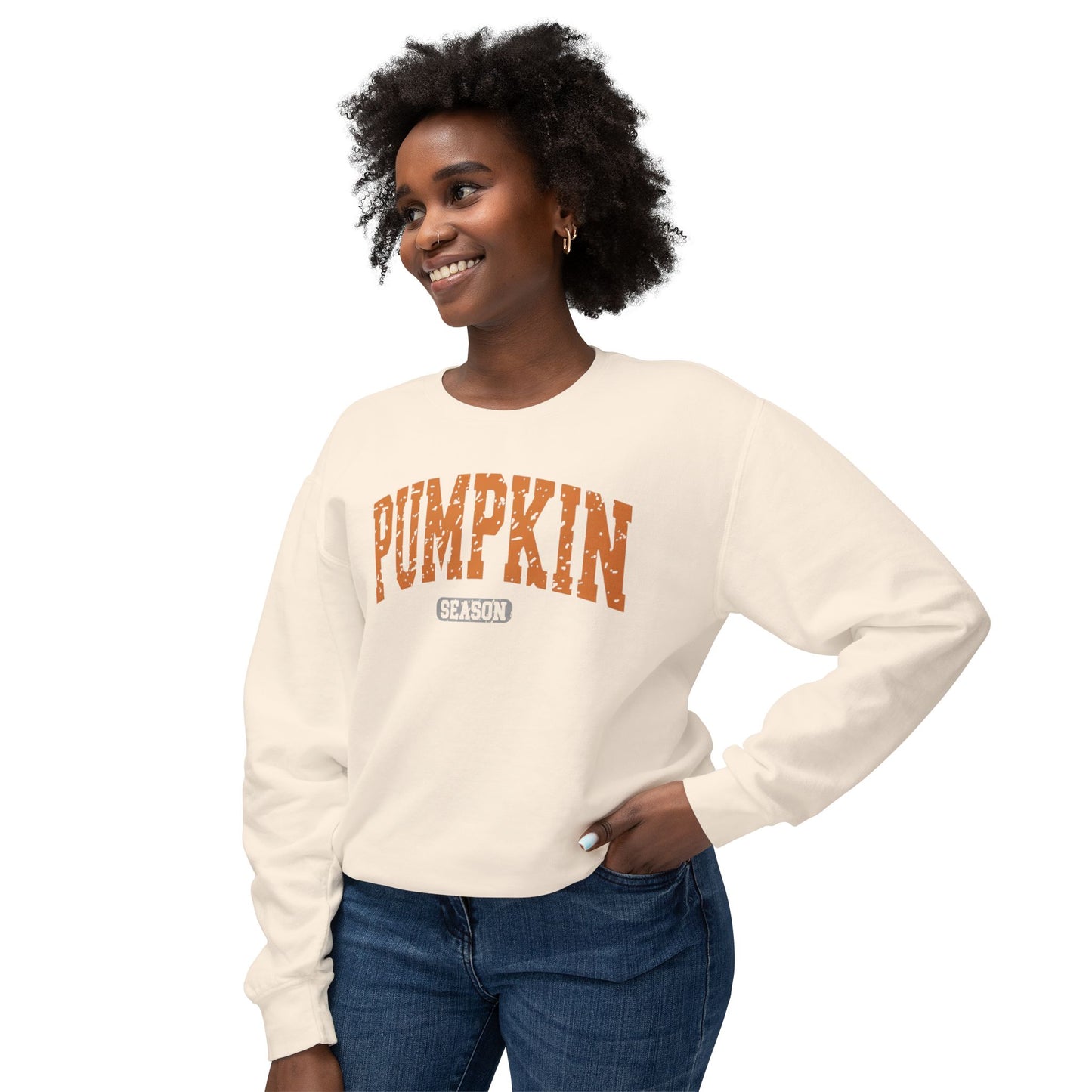 Pumpkin Season Sweatshirt Unisex Comfort Colors Crewneck | Cozy Fall Sweatshirt | Thanksgiving | Halloween | Sweater Weather Gift