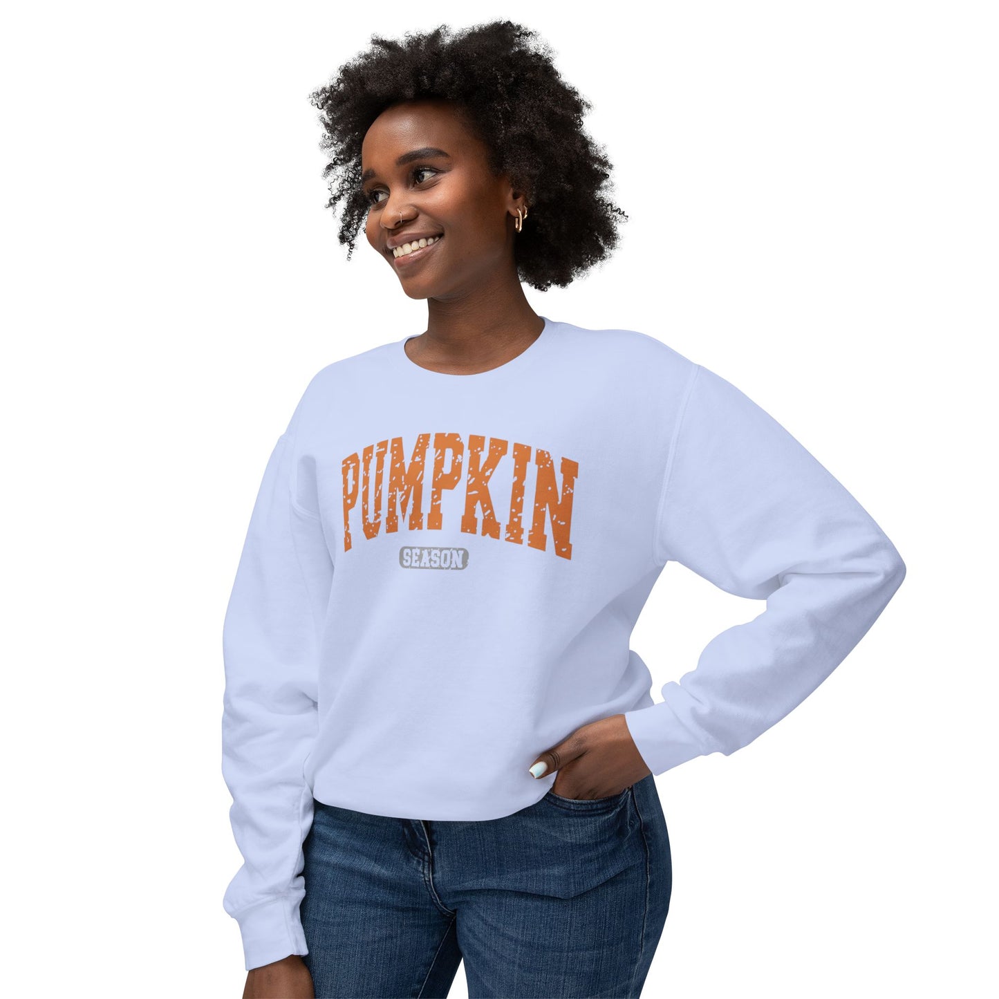 Pumpkin Season Sweatshirt Unisex Comfort Colors Crewneck | Cozy Fall Sweatshirt | Thanksgiving | Halloween | Sweater Weather Gift