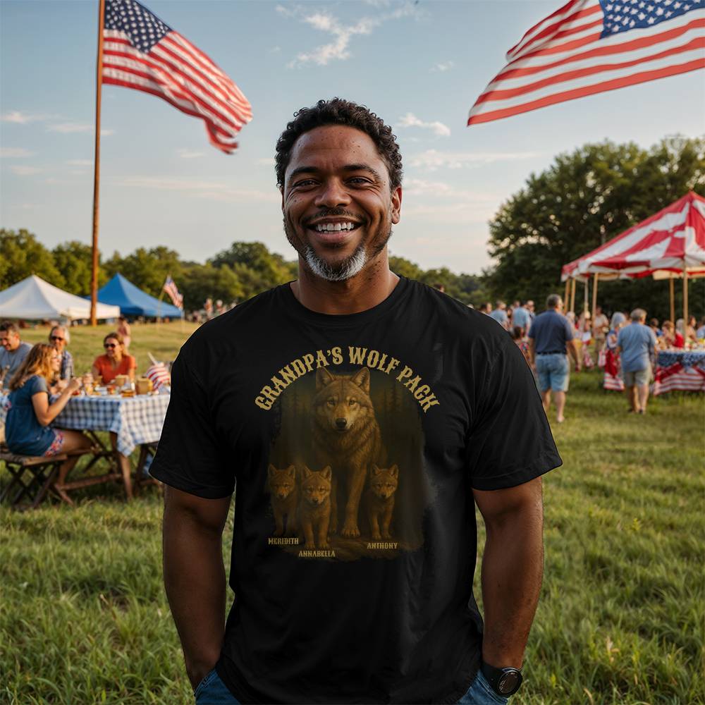 Lead-the-Pack | Personalized Wolf-Pack Tee