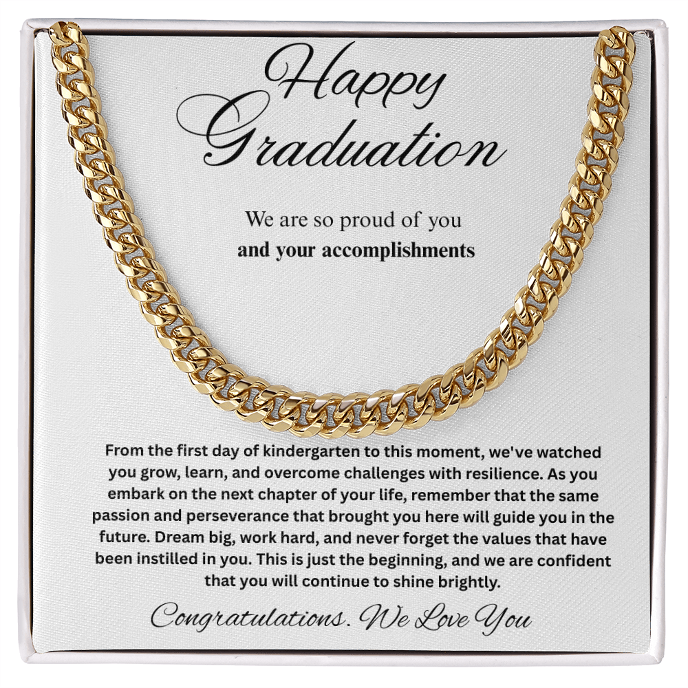 Next-Level Legacy Cuban Link | Graduation Edition