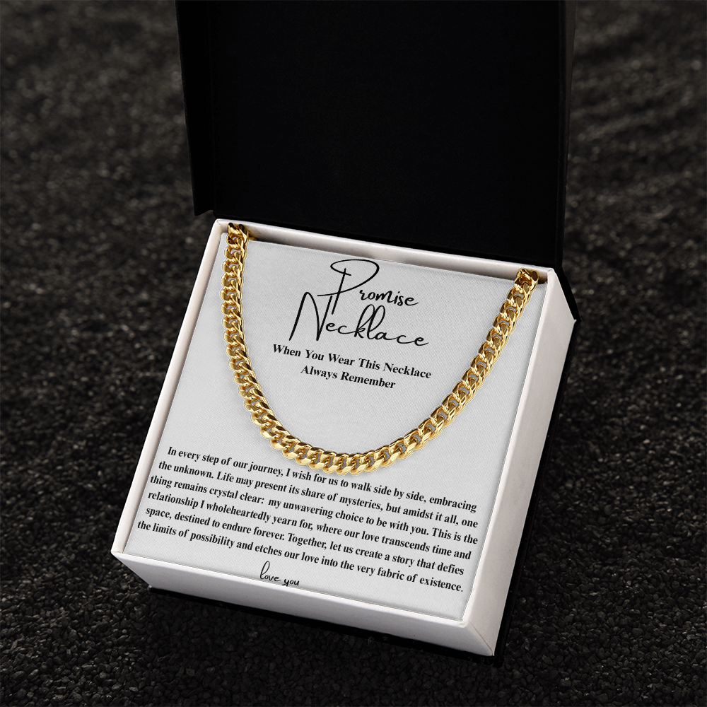 Unbreakable Bond Cuban Link | Promise Necklace