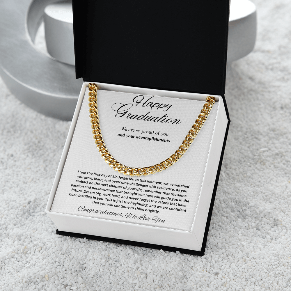 Next-Level Legacy Cuban Link | Graduation Edition