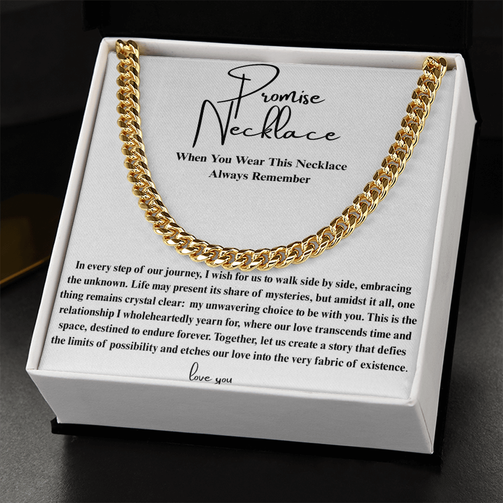 Unbreakable Bond Cuban Link | Promise Necklace