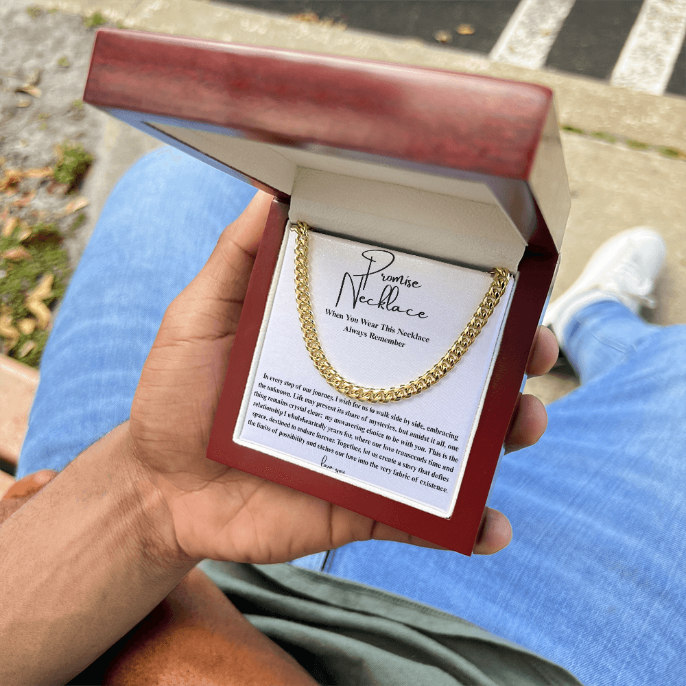 Unbreakable Bond Cuban Link | Promise Necklace