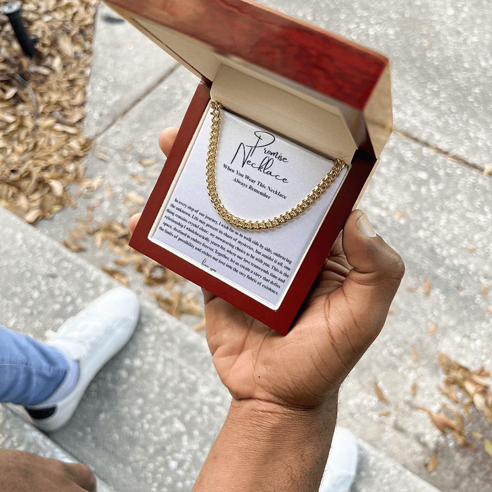 Unbreakable Bond Cuban Link | Promise Necklace
