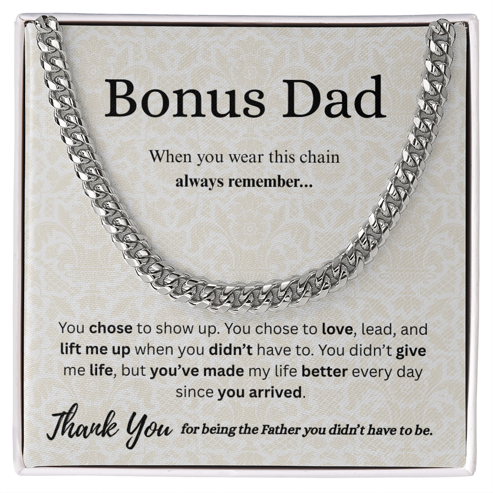 The Chosen Chain | Bonus Dad Cuban Link