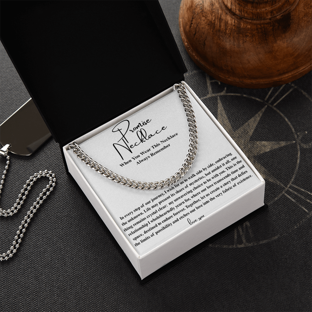 Unbreakable Bond Cuban Link | Promise Necklace