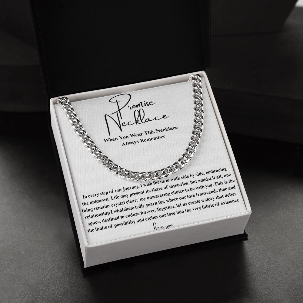 Unbreakable Bond Cuban Link | Promise Necklace