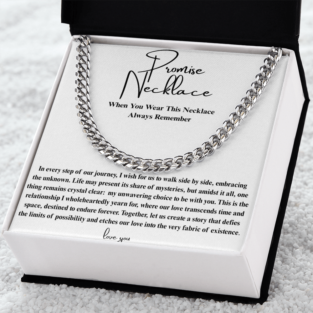 Unbreakable Bond Cuban Link | Promise Necklace