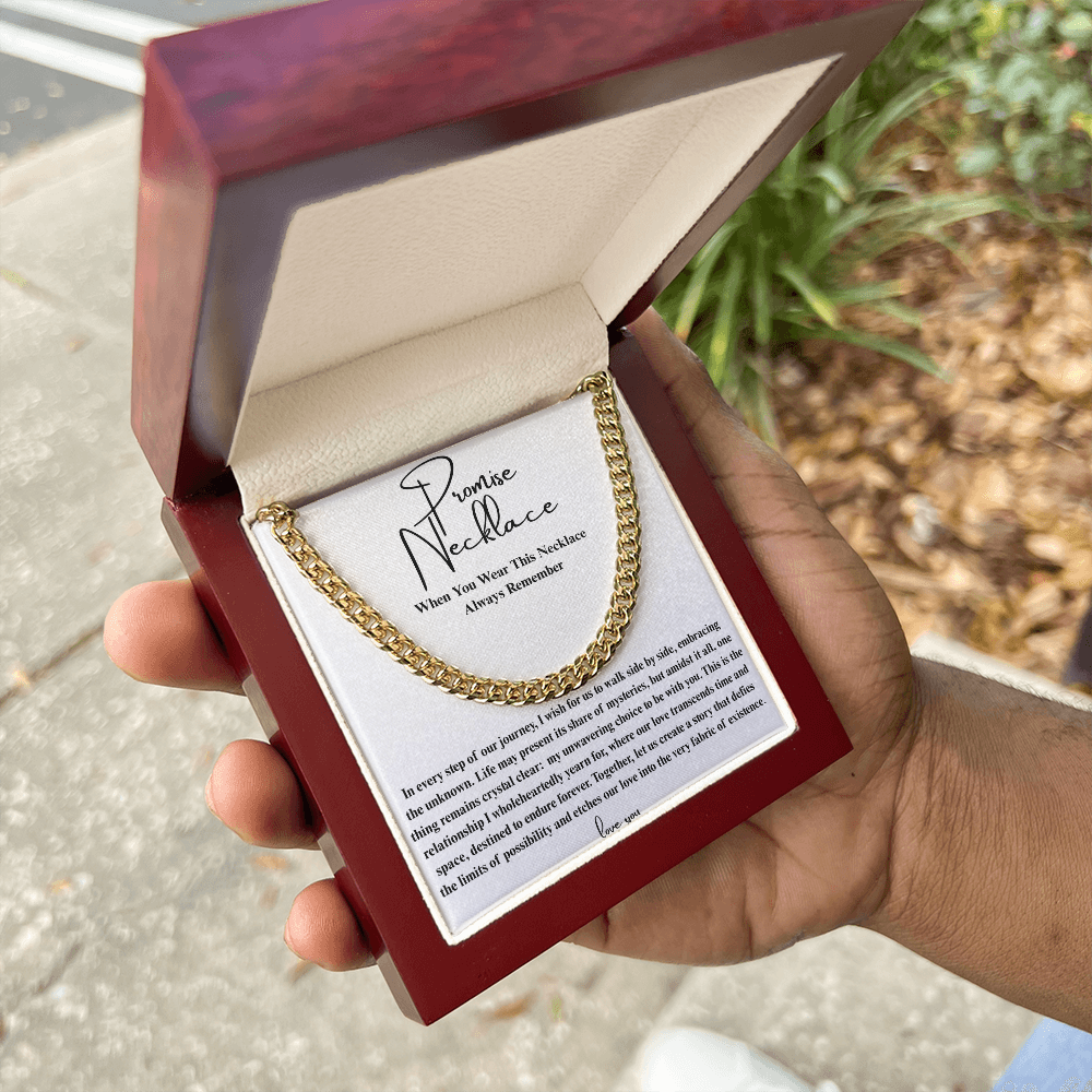 Unbreakable Bond Cuban Link | Promise Necklace