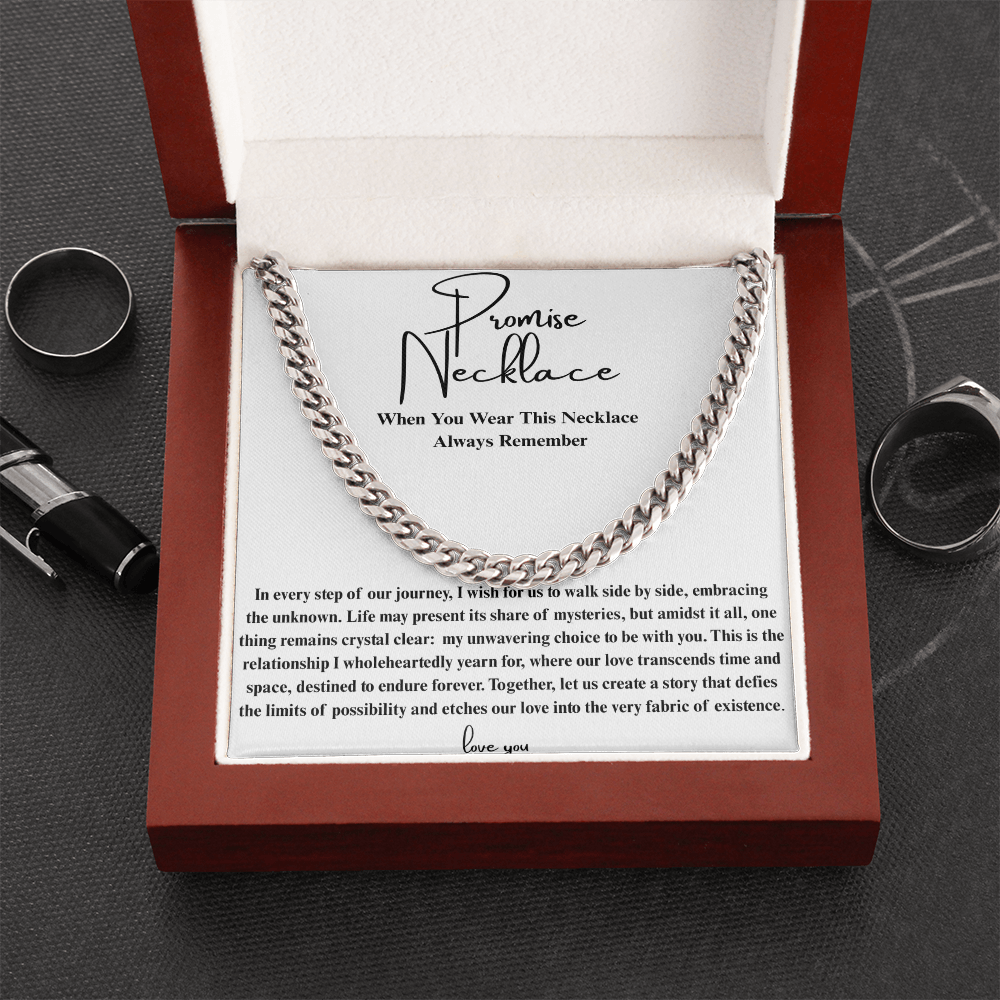 Unbreakable Bond Cuban Link | Promise Necklace