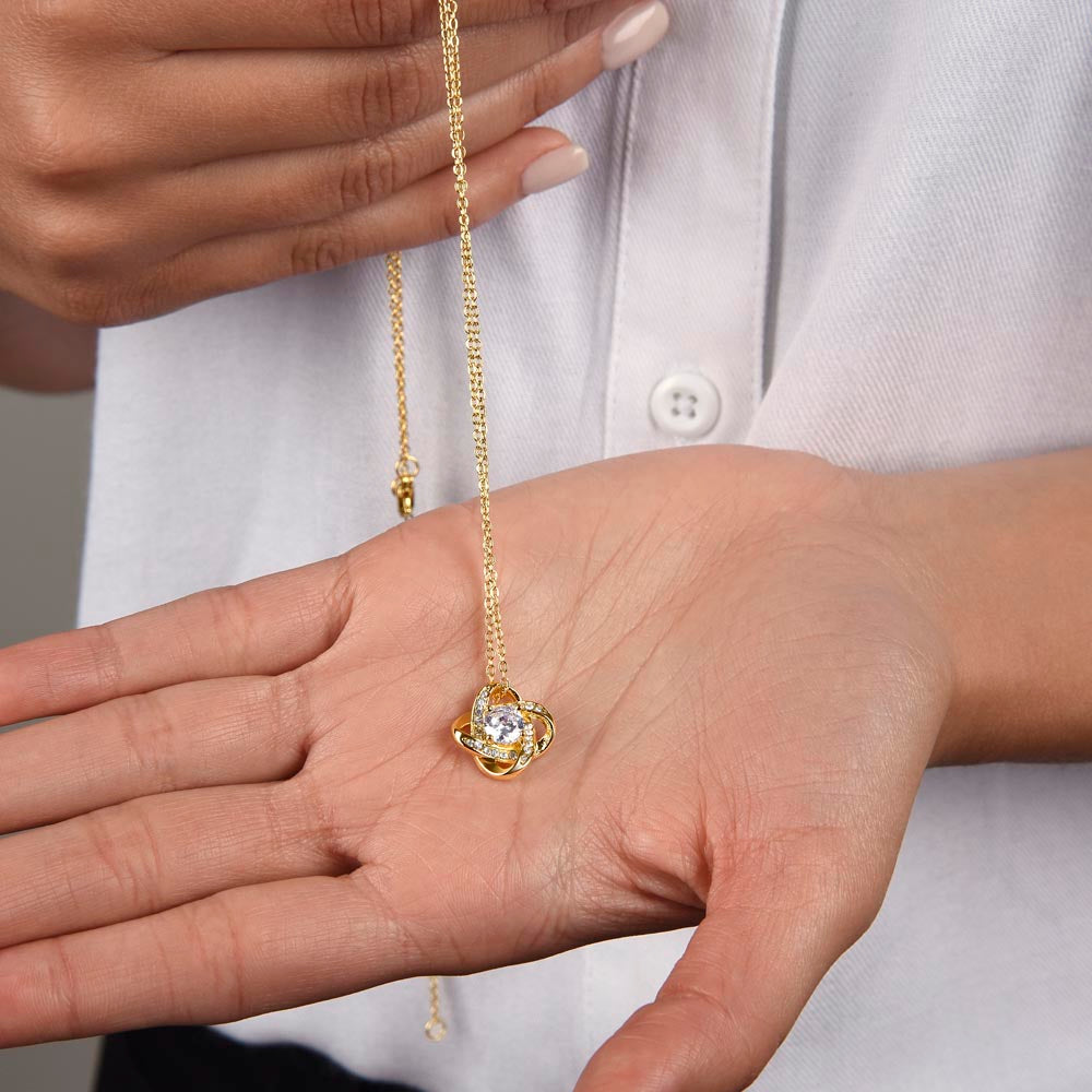 To My Mother in Law | Love Knot Necklace
