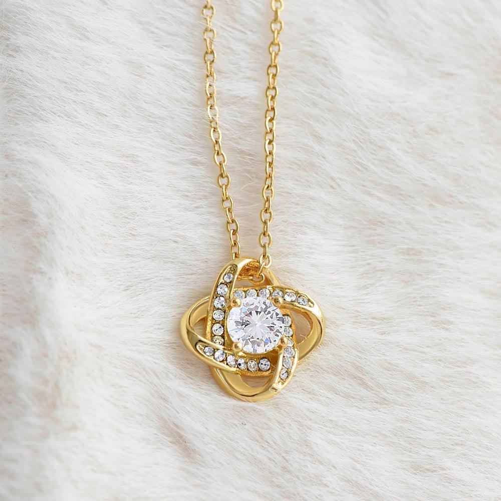 To My Mother in Law | Love Knot Necklace