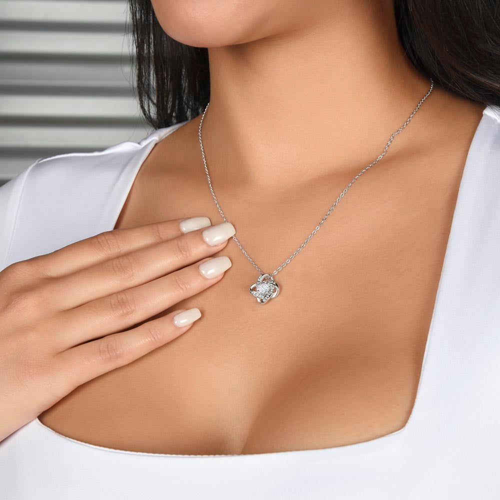 The Perfect Match Love Knot Necklace | Daughter-In-Law Edition