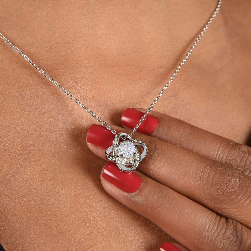To My Daughter | From Dad Knot Necklace