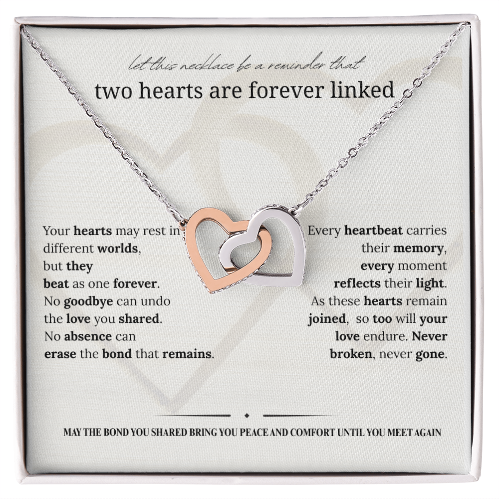Sympathy Necklace | Memorial Jewelry for Widow & Women Grieving Loss of Loved Ones | Bereavement Gift |14K White or 18K Yellow Gold Finish