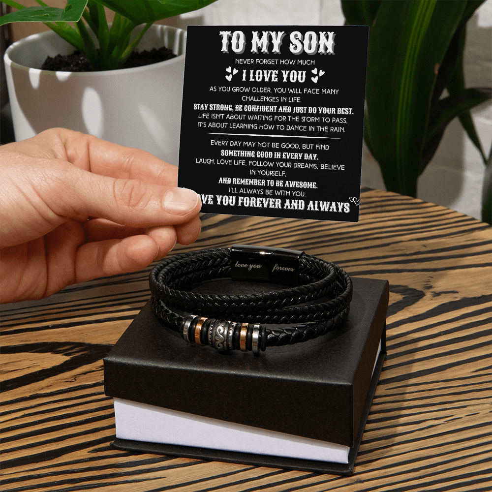 Legacy Bond Bracelet | To My Son