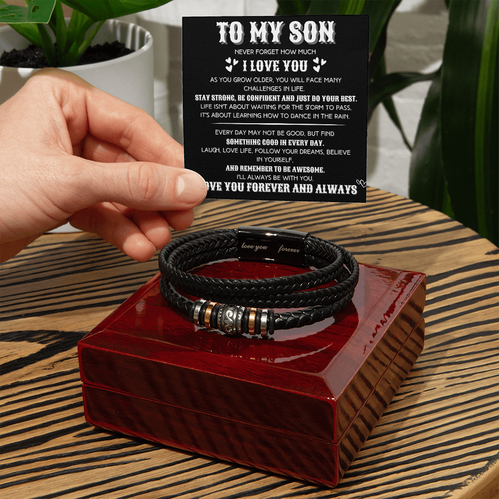 Legacy Bond Bracelet | To My Son