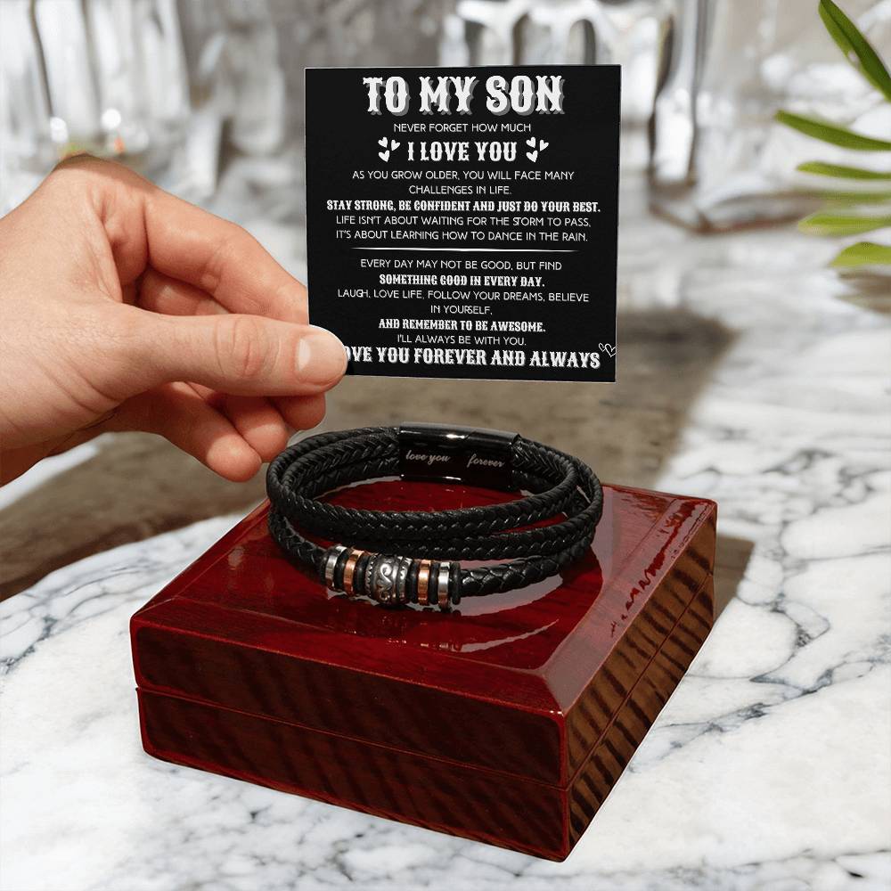 Legacy Bond Bracelet | To My Son