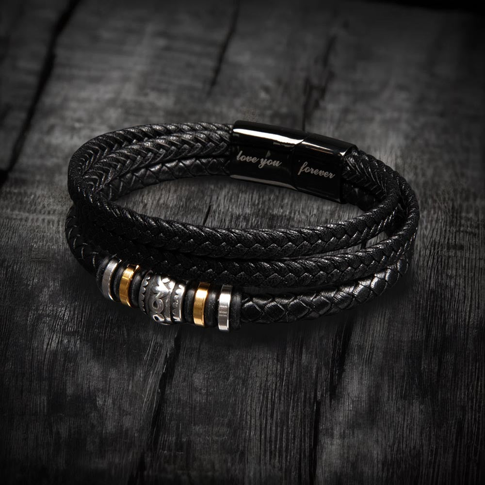 Always & Forever The MAN| Personalized Bracelet