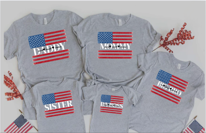 Patriot Family Tee | Personalized Tee (Bundle to save 12%)