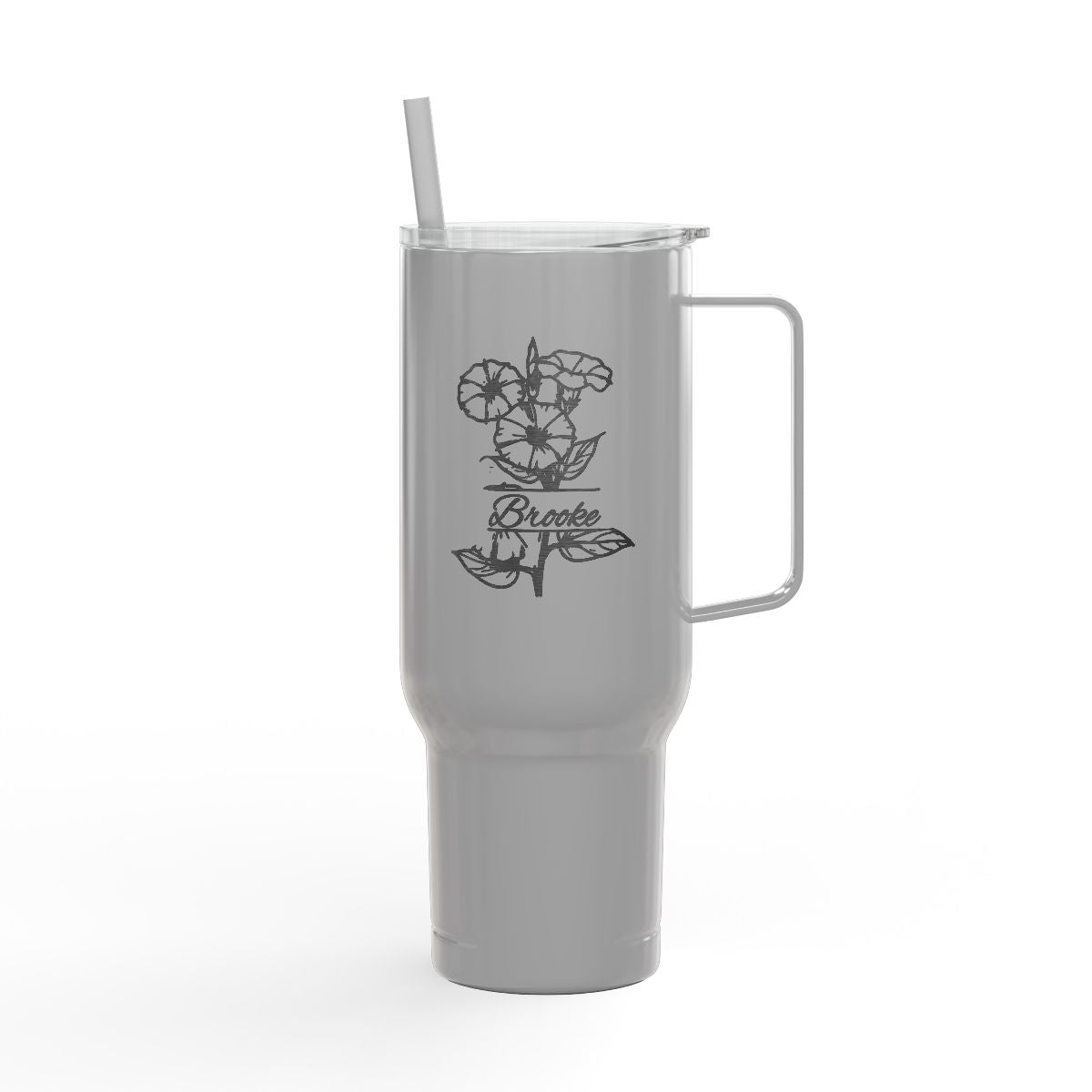 Bloom Boldly | Personalized Birth Flower Tumbler| 40oz