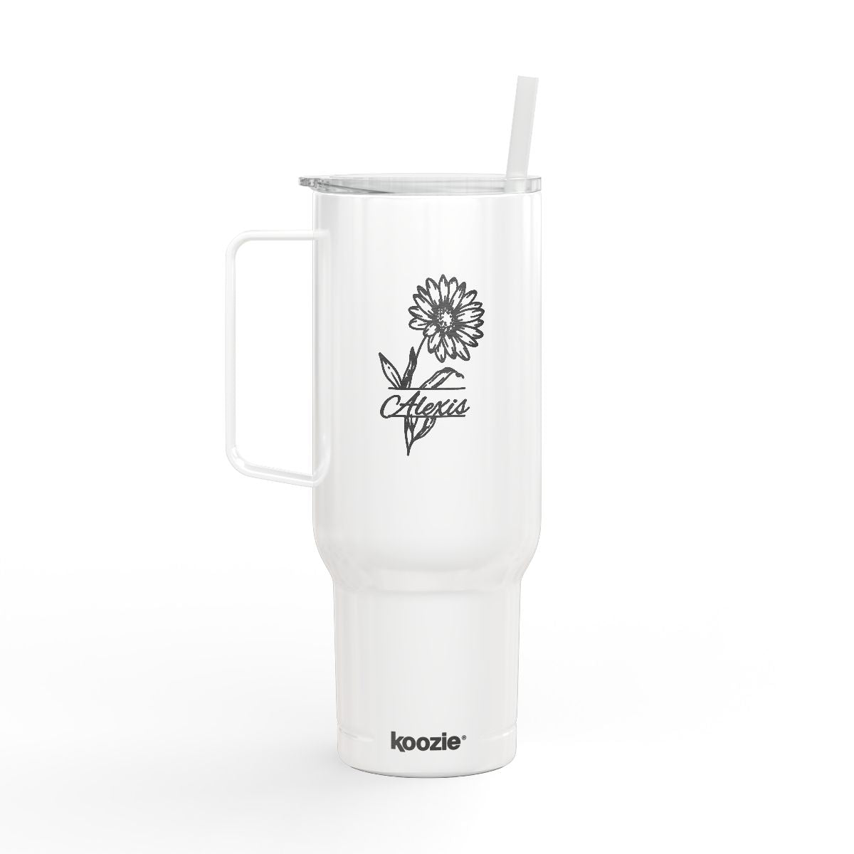 Bloom Boldly | Personalized Birth Flower Tumbler| 40oz