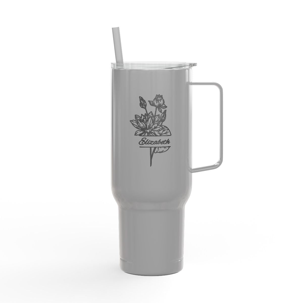 Bloom Boldly | Personalized Birth Flower Tumbler| 40oz