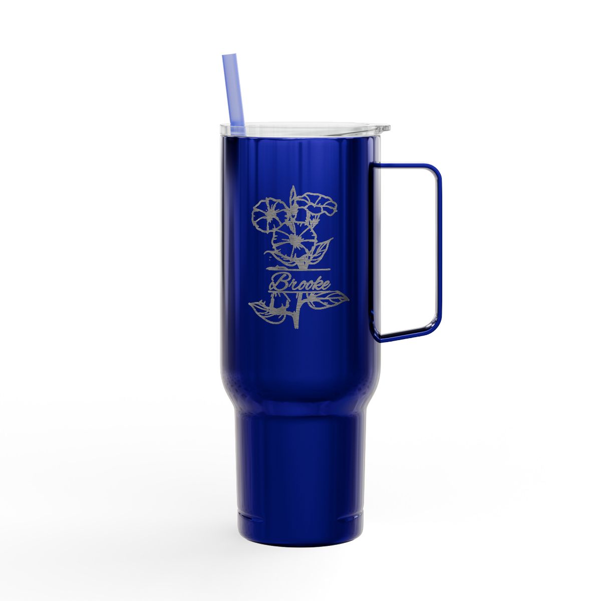 Bloom Boldly | Personalized Birth Flower Tumbler| 40oz