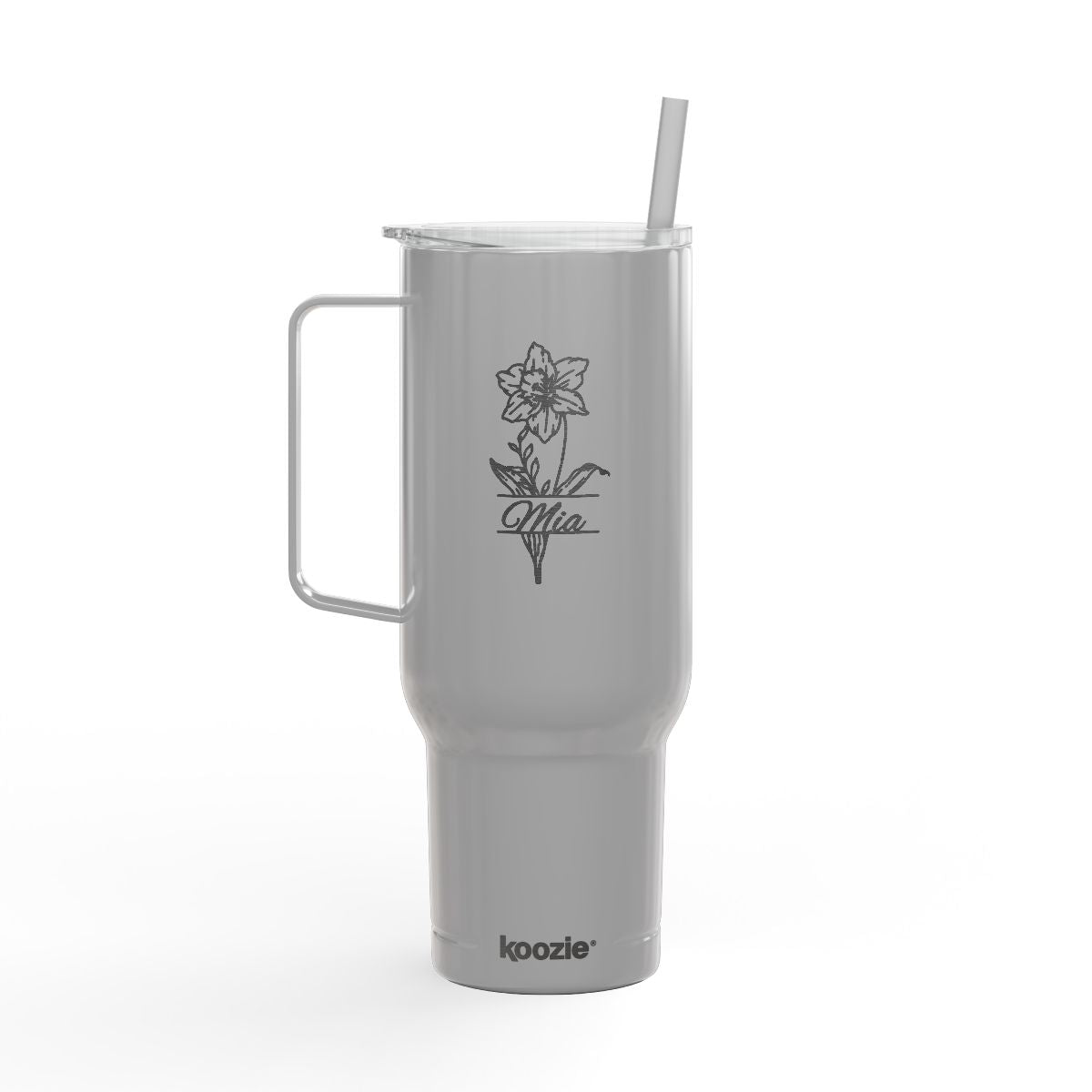 Bloom Boldly | Personalized Birth Flower Tumbler| 40oz