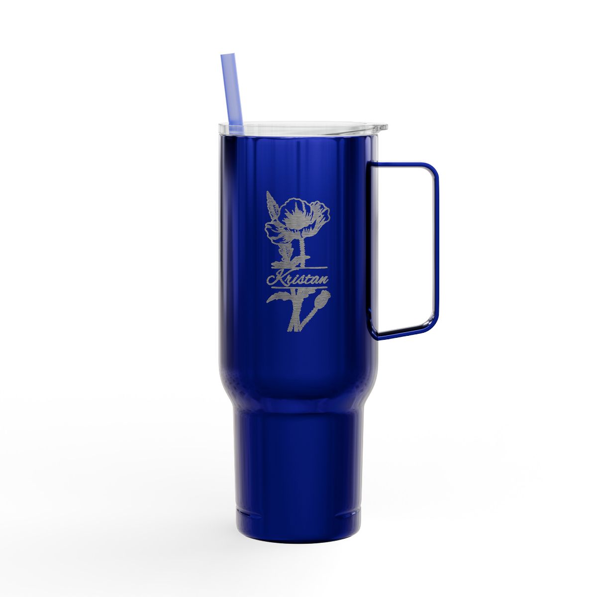 Bloom Boldly | Personalized Birth Flower Tumbler| 40oz