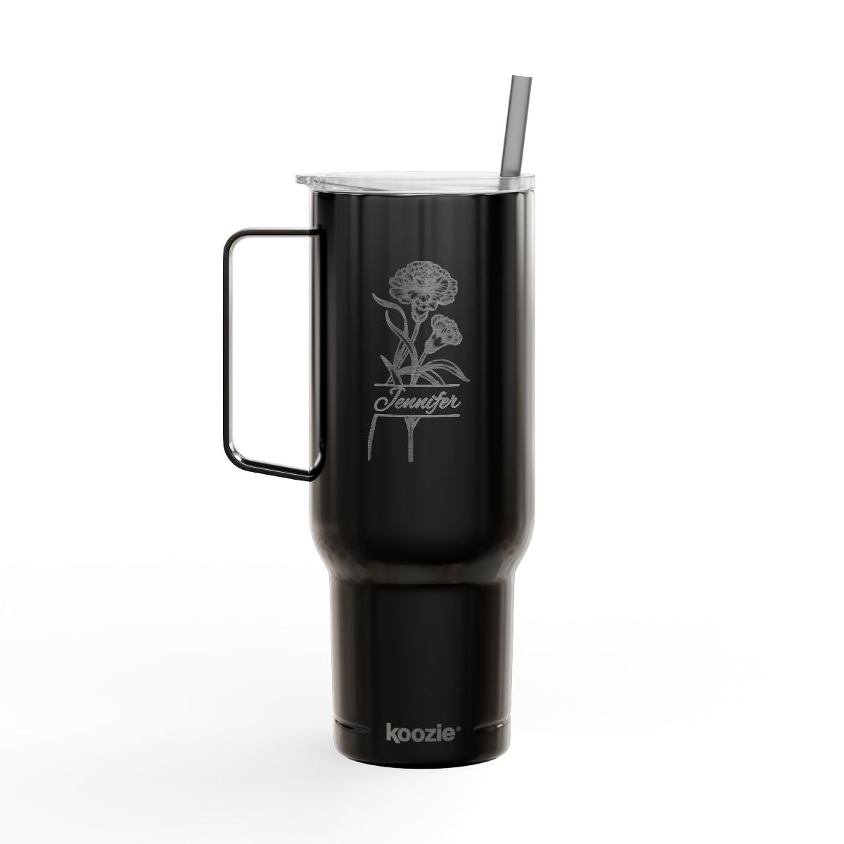 Bloom Boldly | Personalized Birth Flower Tumbler| 40oz