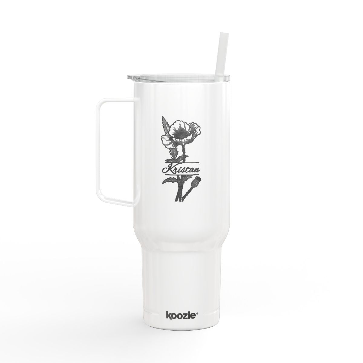 Bloom Boldly | Personalized Birth Flower Tumbler| 40oz